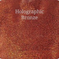 Fine Craft Glitter Holographic Bronze 0.2mm Hex (0.008″)