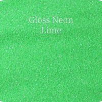 Fine Craft Glitter Gloss Neon Lime 0.2mm Hex (0.008″)